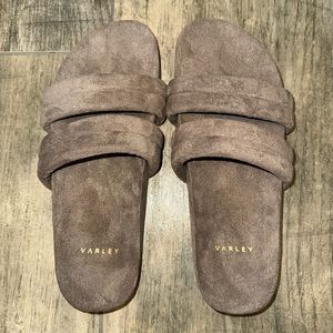 Varley Giles Quilted Slides